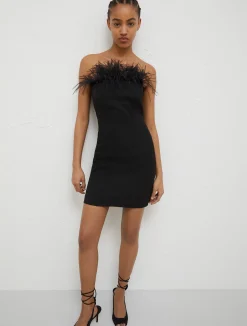 Abito Bustier Con Piume*Marella Online