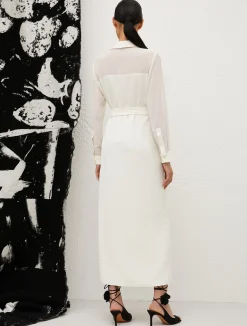 Abito Lungo A Chemisier*Marella Clearance