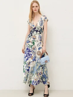 Abito Lungo Fit And Flare*Marella Hot