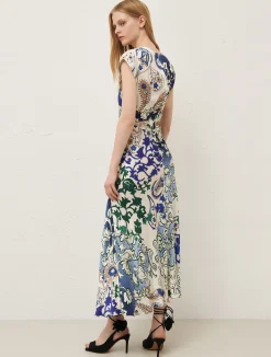 Abito Lungo Fit And Flare*Marella Hot
