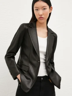 Blazer In Jersey Lamé*Marella Online