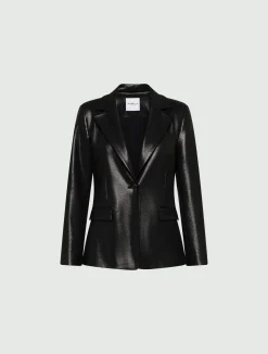Blazer In Jersey Lamé*Marella Online