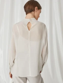 Blusa Con Collo A Listino*Marella Outlet