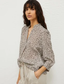 Blusa In Crêpe Di Seta*Marella Best