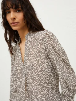 Blusa In Crêpe Di Seta*Marella Best