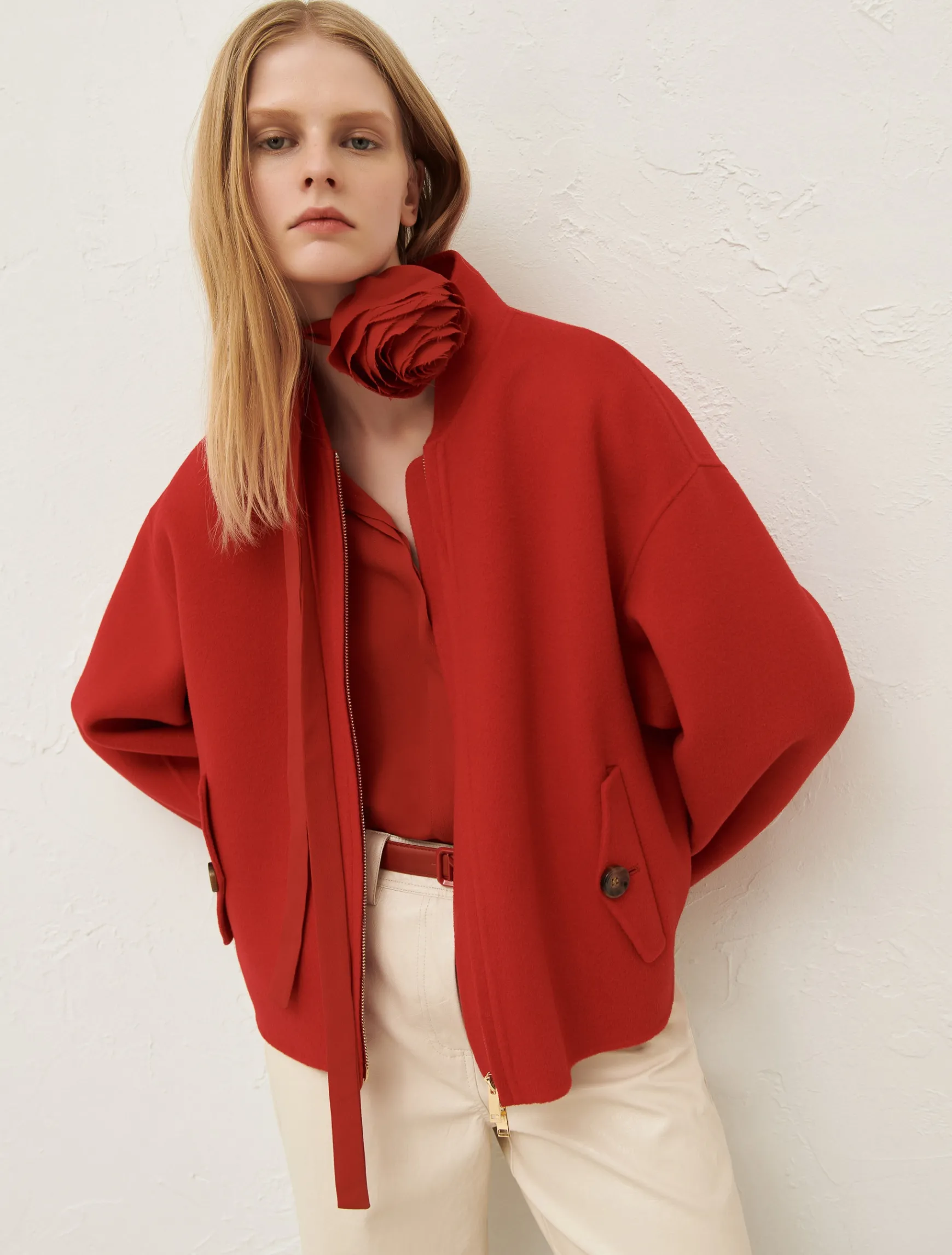 Bomber In Double Di Lana*Marella Clearance
