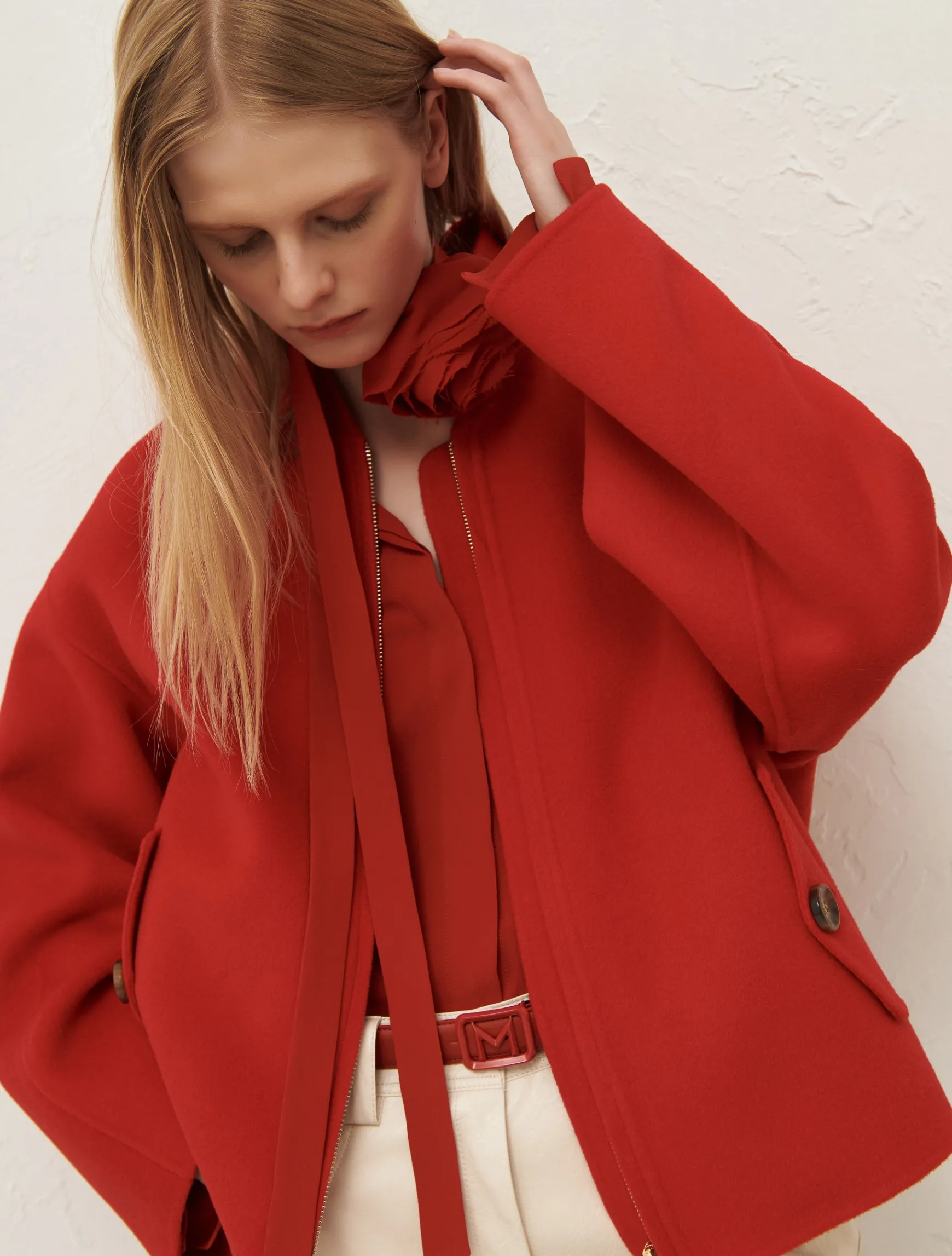 Bomber In Double Di Lana*Marella Clearance