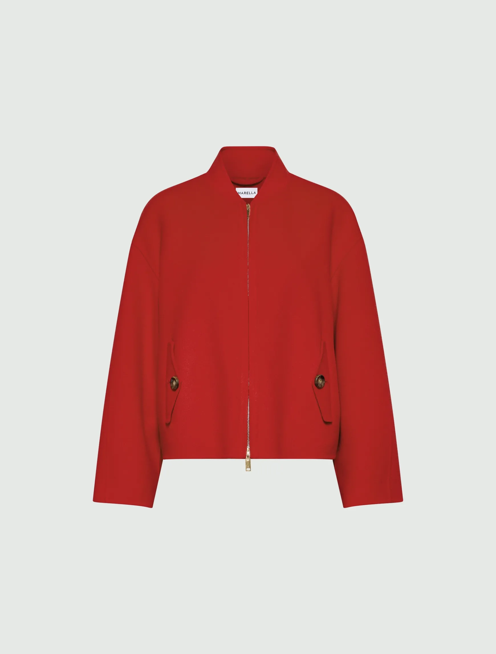 Bomber In Double Di Lana*Marella Clearance
