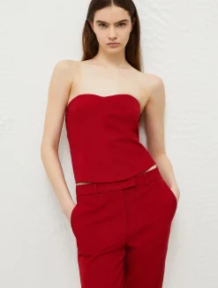 Bustier Aderente In Gabardina*Marella Sale