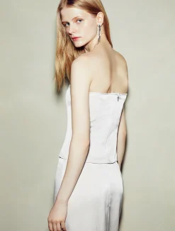 Bustier In Satin Con Stecche*Marella Outlet