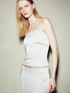 Bustier In Satin Con Stecche*Marella Outlet