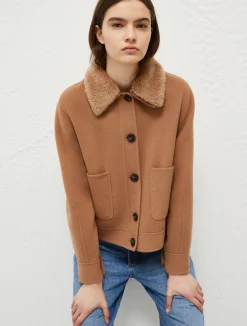 Caban Cropped Con Collo Rimovibile*Marella Clearance