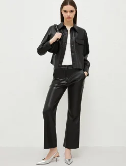 Camicia Boxy In Jersey Spalmato*Marella Sale