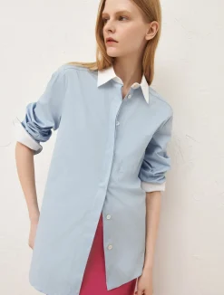 Camicia Con Collo A Contrasto*Marella