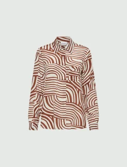 Camicia Con Stampa Grafica*Marella Outlet