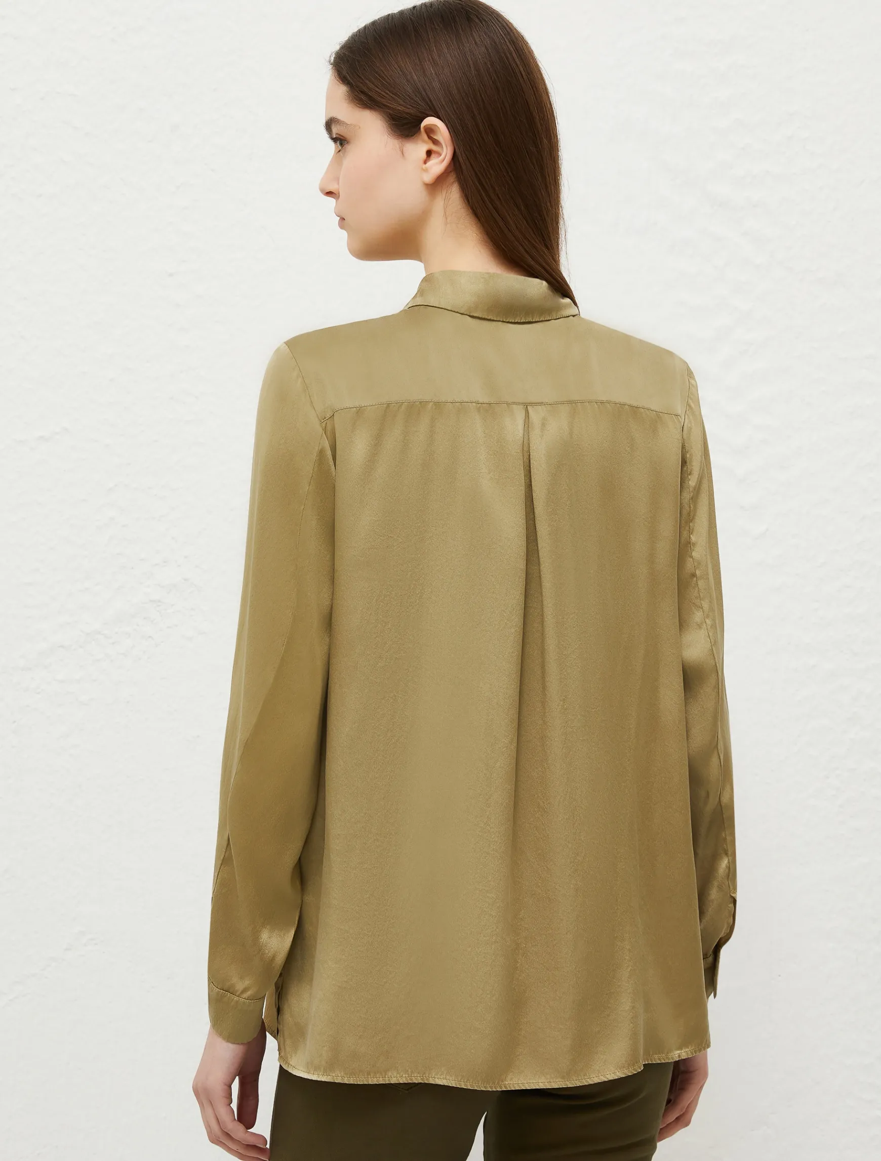 Camicia In Raso Di Seta*Marella Online