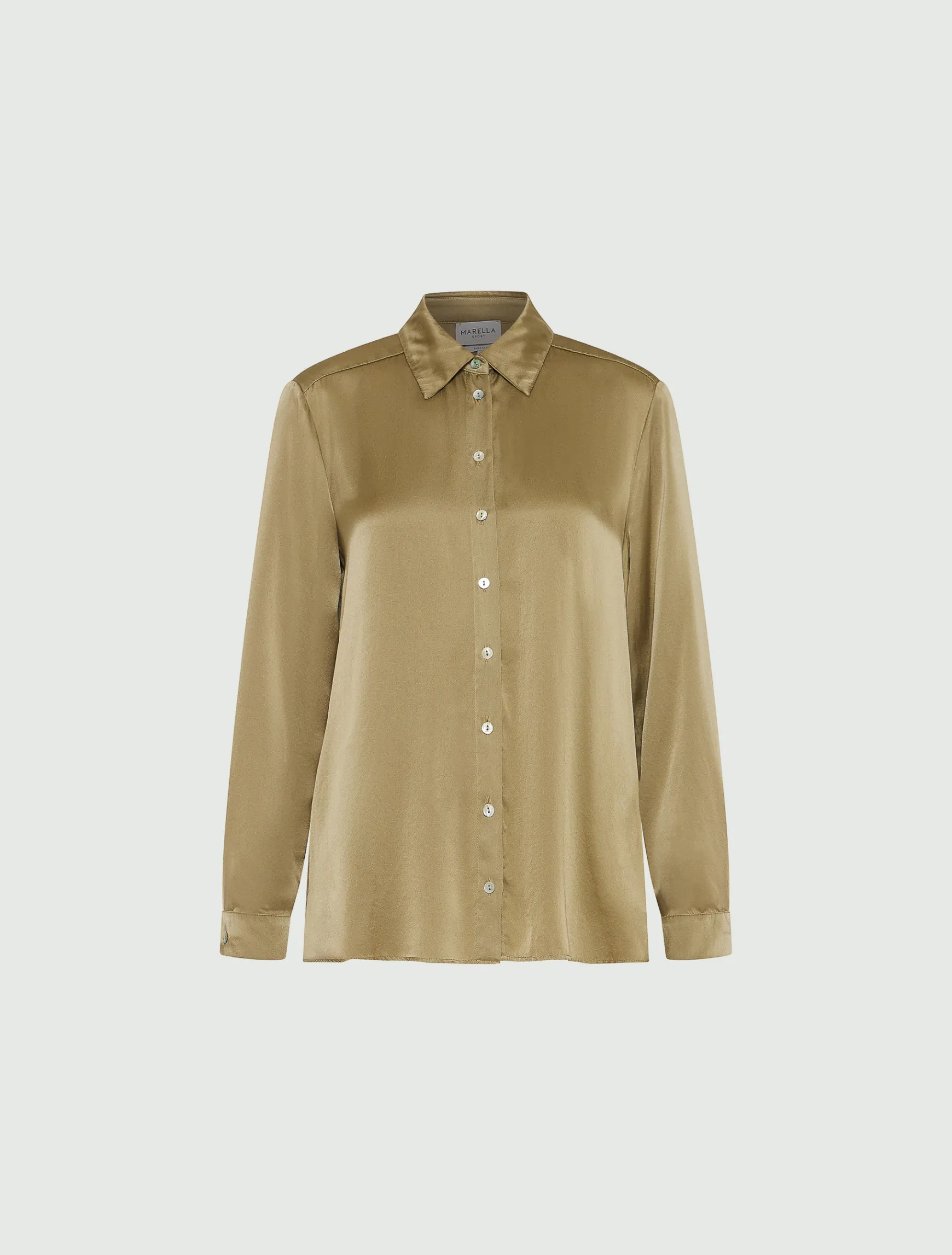 Camicia In Raso Di Seta*Marella Online