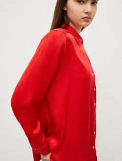Camicia In Raso Di Seta*Marella Best