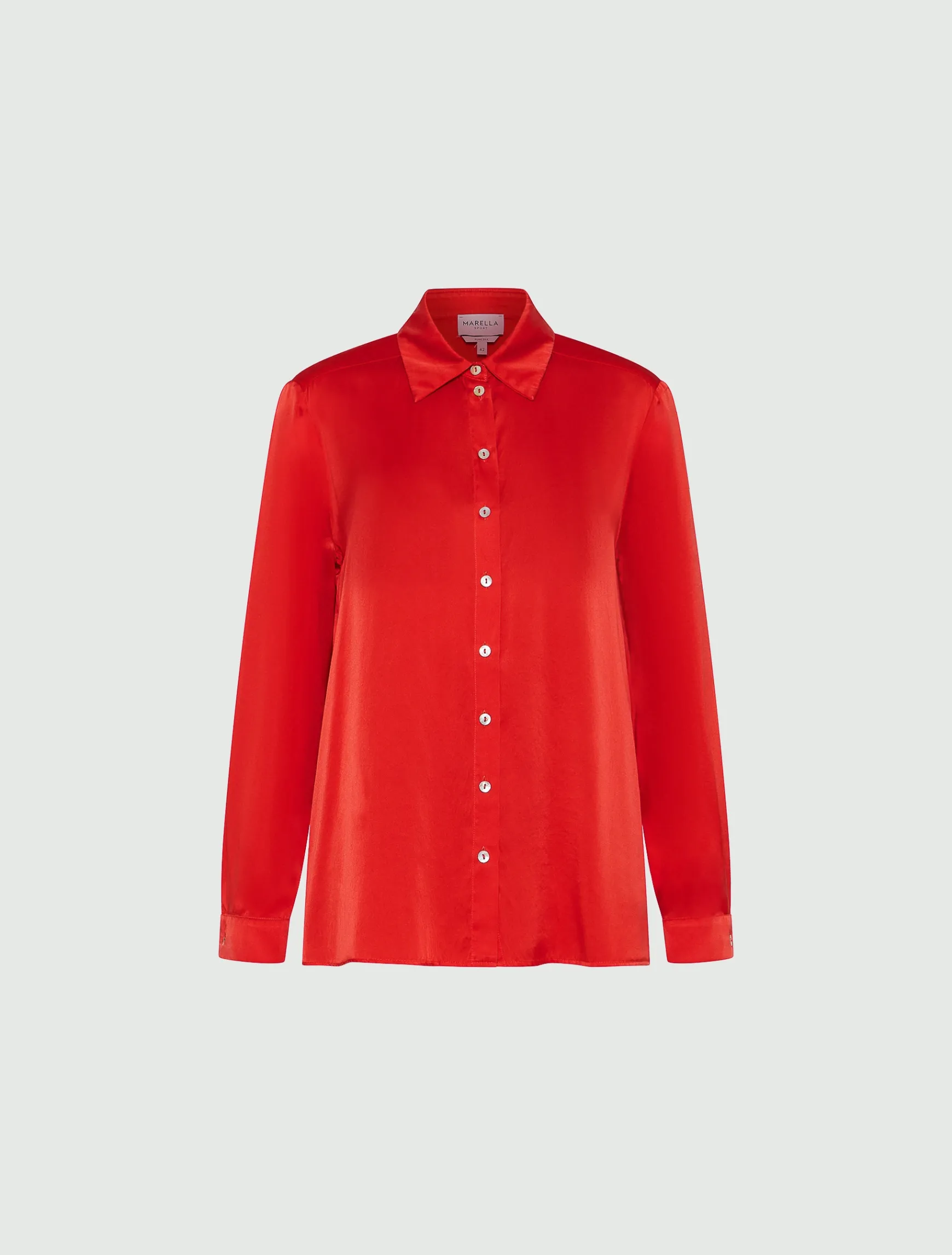 Camicia In Raso Di Seta*Marella Best