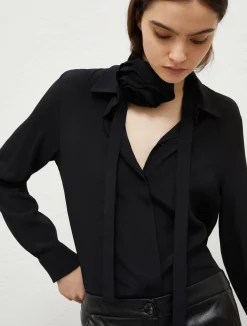 Camicia In Seta Con Fiore*Marella Sale