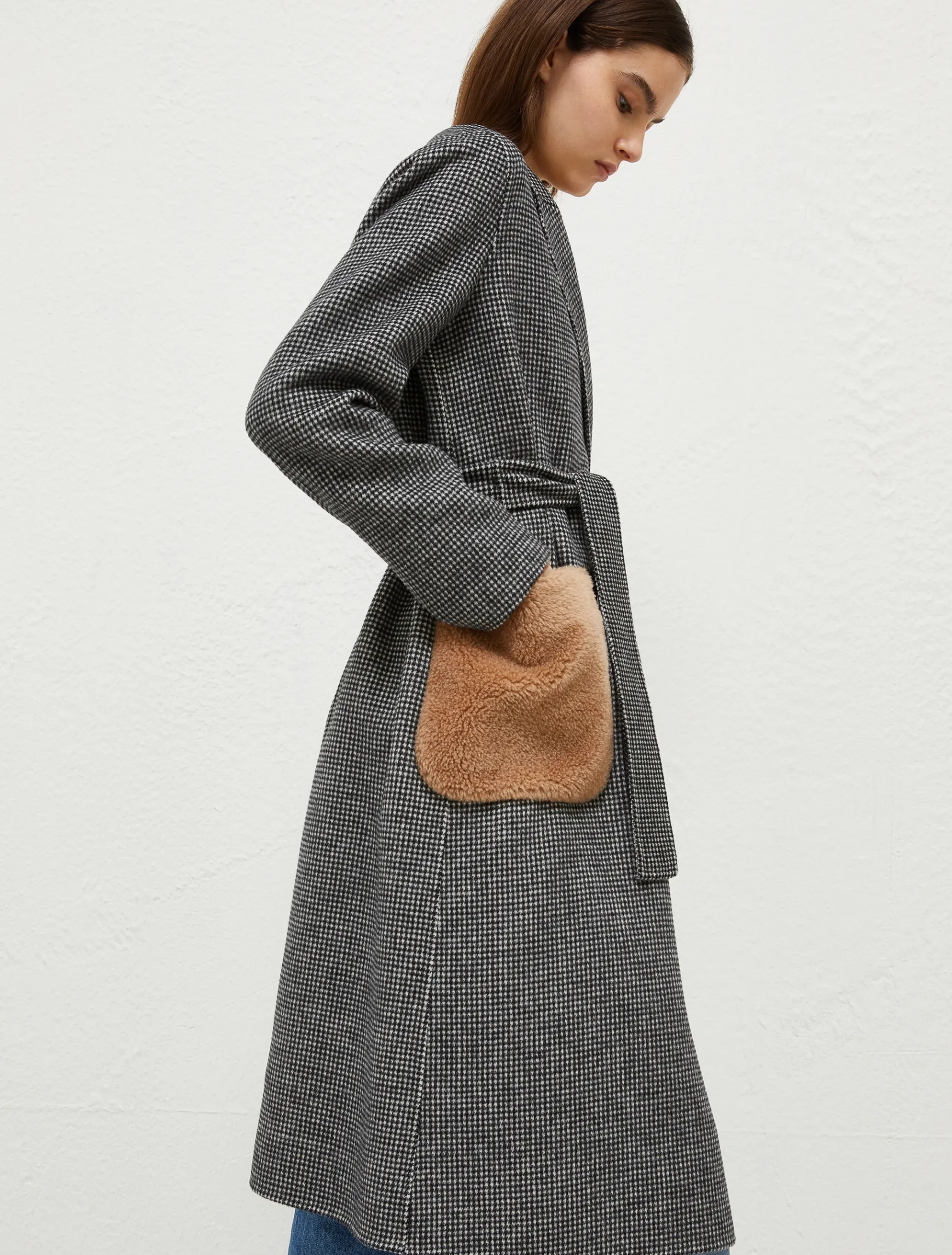 Cappotto Con Tasche Fluffy*Marella Outlet