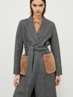 Cappotto Con Tasche Fluffy*Marella Outlet