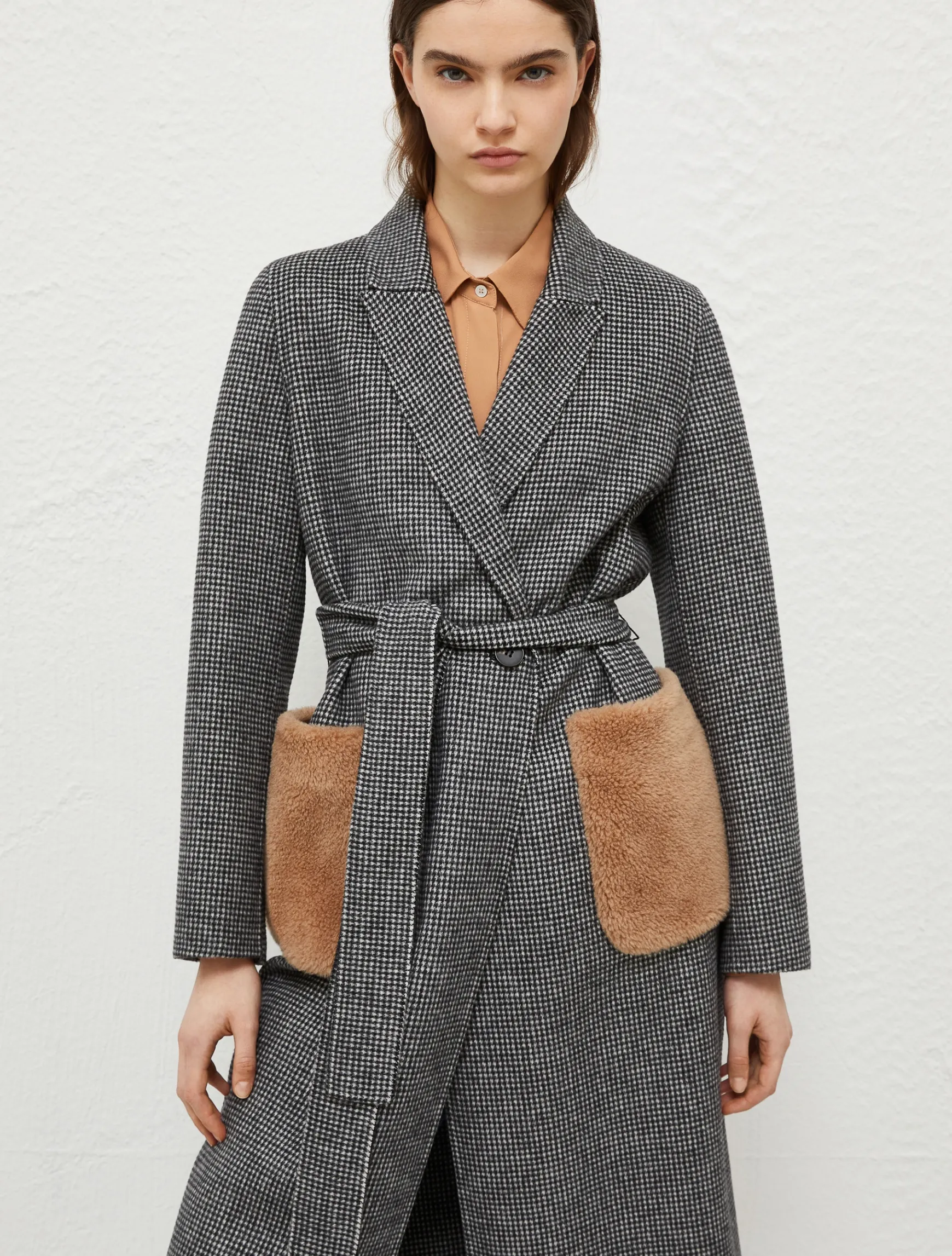 Cappotto Con Tasche Fluffy*Marella Outlet