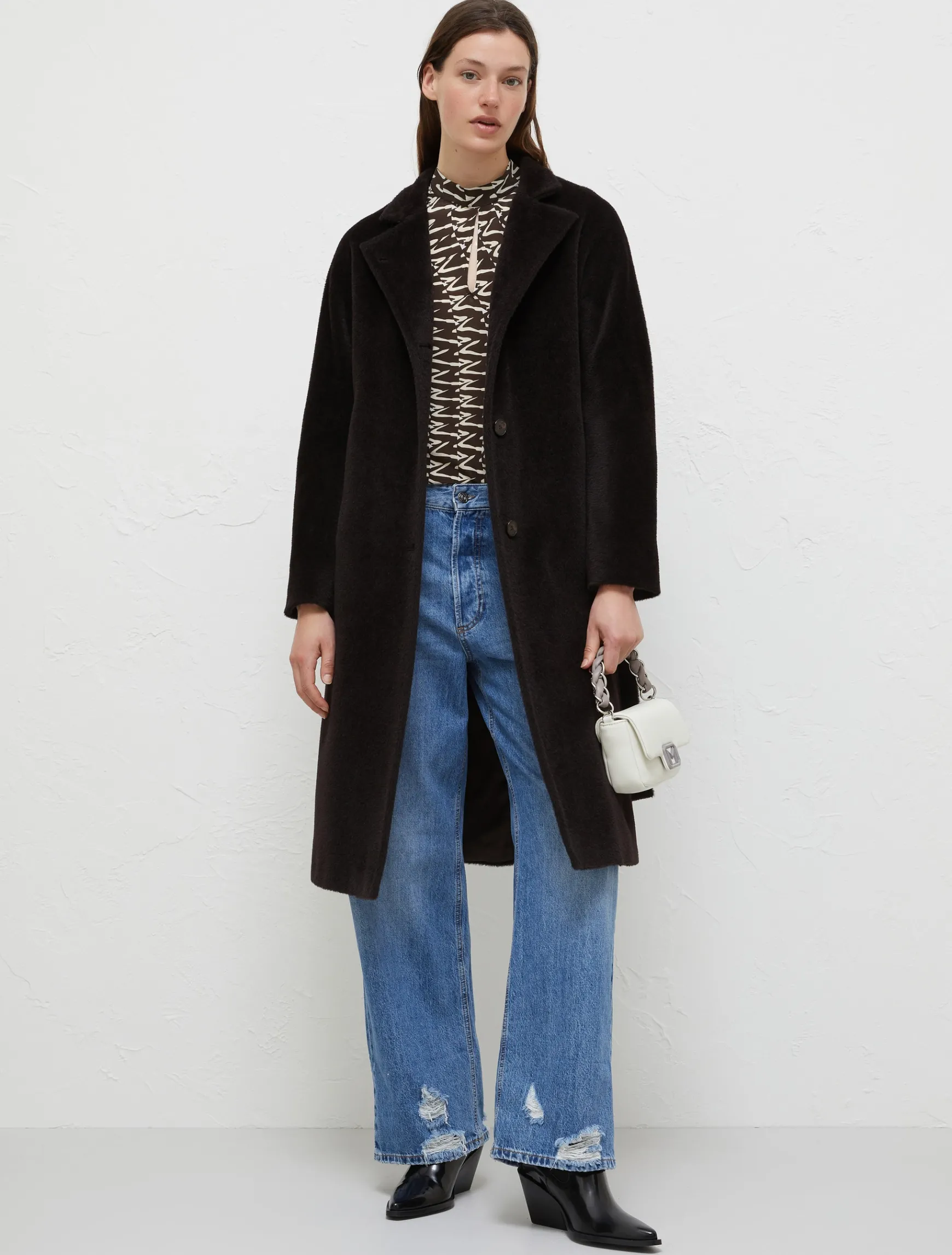 Cappotto In Alpaca E Lana*Marella Clearance