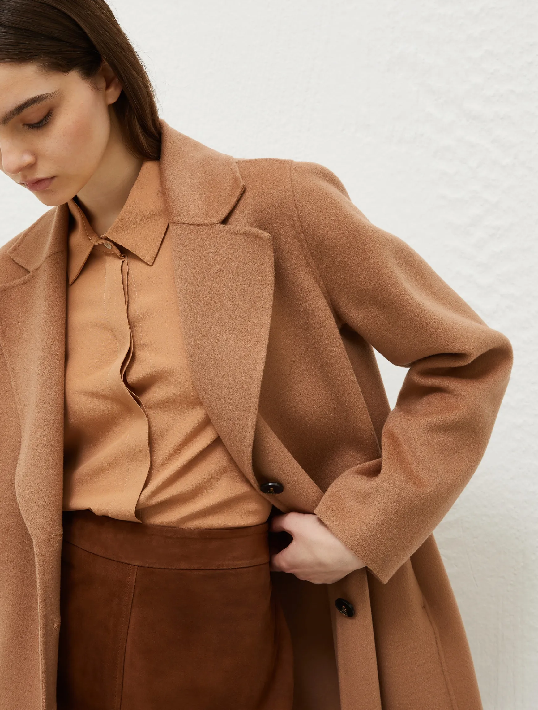 Cappotto In Misto Lana*Marella Best