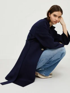 Cappotto In Pura Lana Con Cintura*Marella Sale
