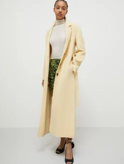 Cappotto Lungo In Double Di Lana*Marella New