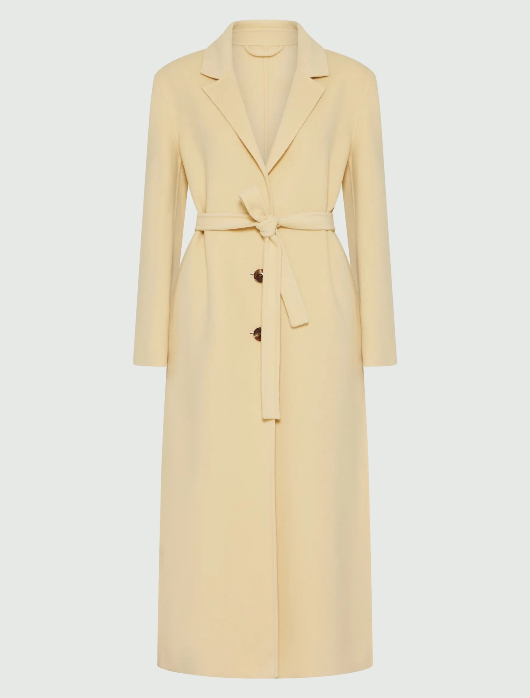 Cappotto Lungo In Double Di Lana*Marella New