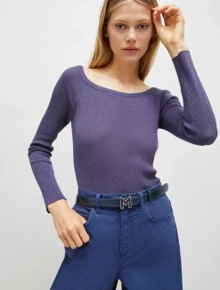 Cintura In Pelle Laminata*Marella Hot