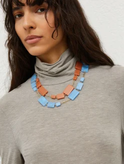 Collana A Doppio Filo Con Pietre Dure*Marella Sale
