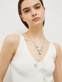 Collana Con Fiori Pendenti*Marella Online