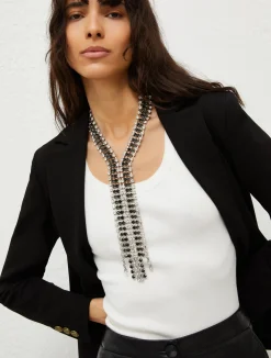 Collana Multifilo Con Strass*Marella Sale