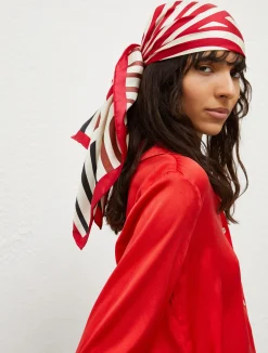 Foulard In Seta Stampa Stelle*Marella Outlet