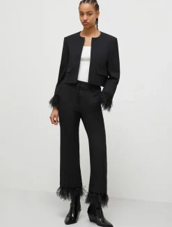 Giacca Con Piume Di Struzzo*Marella Sale
