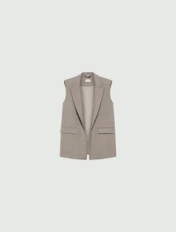 Gilet In Flanella*Marella Discount