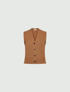 Gilet In Lana E Cashmere*Marella New