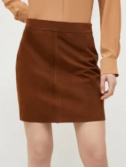 Gonna Corta In Suede*Marella Discount
