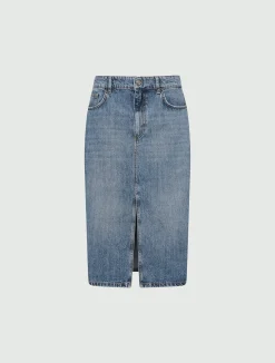 Gonna In Denim*Marella Clearance