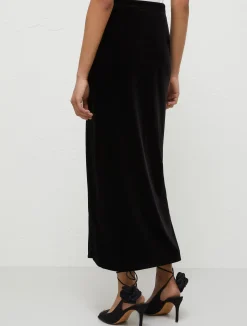 Gonna Longuette In Velluto*Marella Clearance
