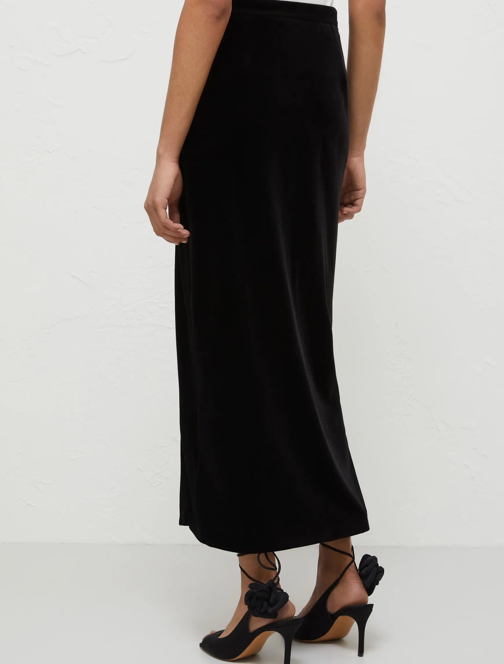 Gonna Longuette In Velluto*Marella Clearance
