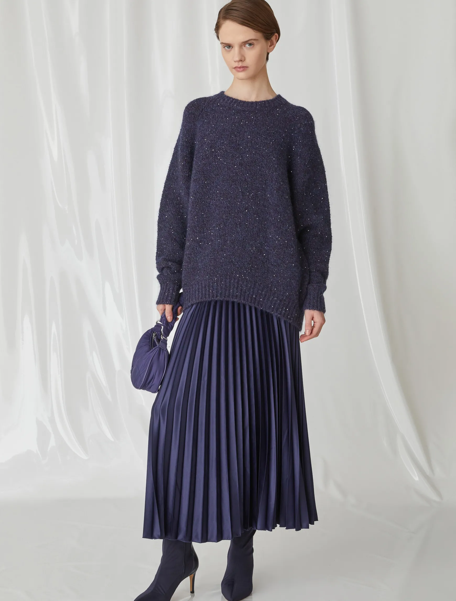 Gonna Longuette Plissé*Marella Discount