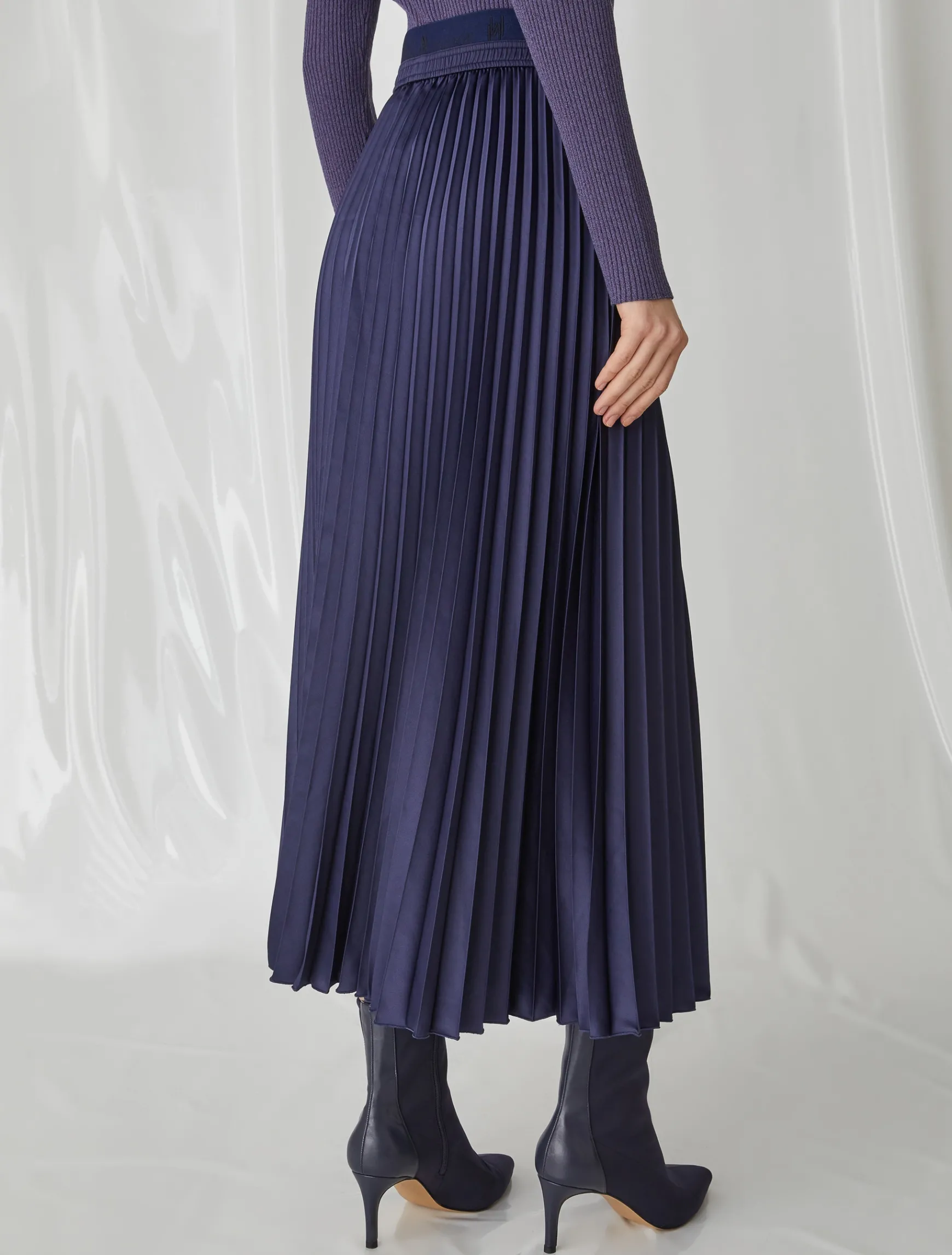 Gonna Longuette Plissé*Marella Discount