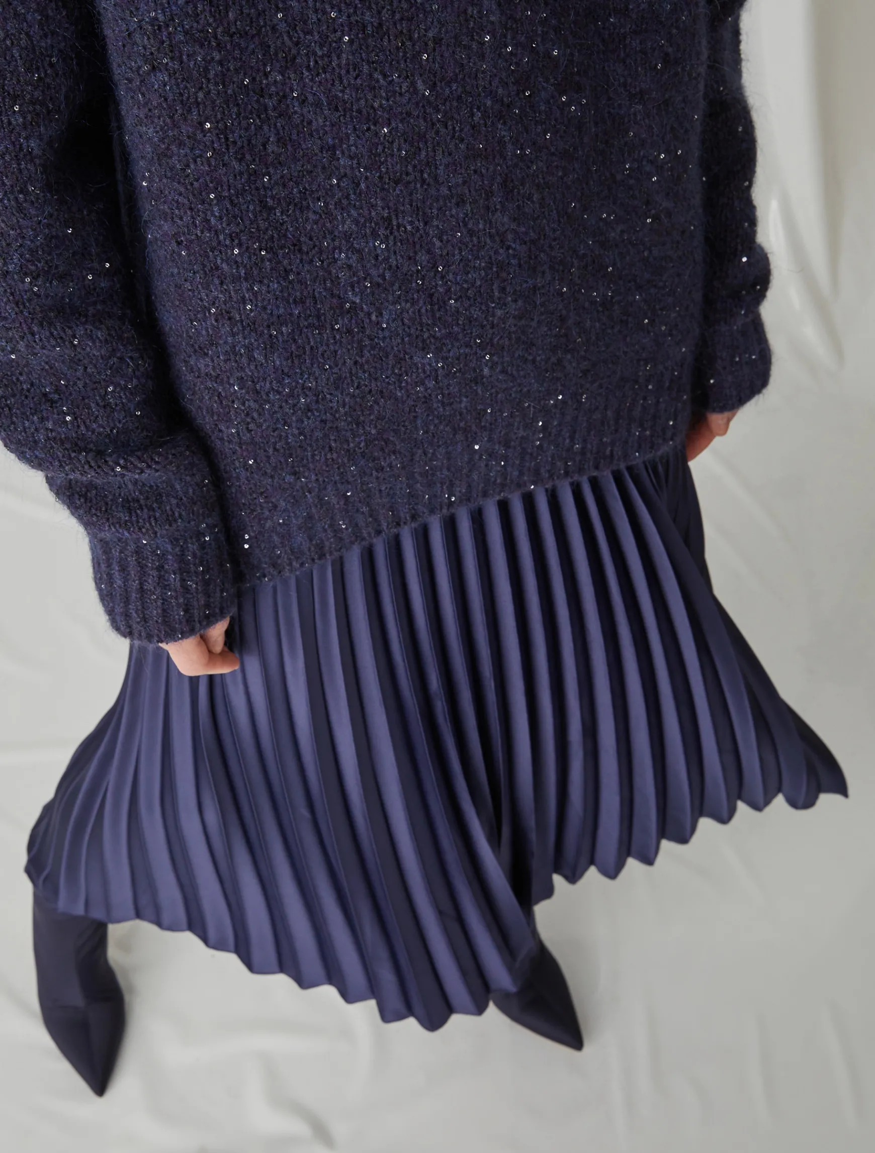 Gonna Longuette Plissé*Marella Discount
