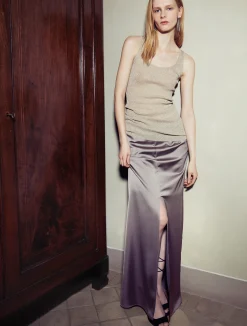 Gonna Lunga In Raso*Marella Online