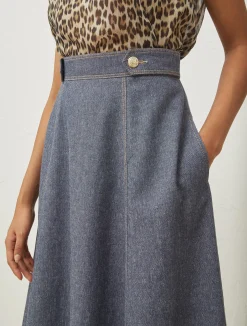 Gonna Midi A Semi Ruota*Marella Clearance