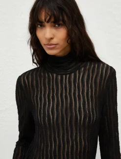 Maglia A Lupetto In Pizzo*Marella Online